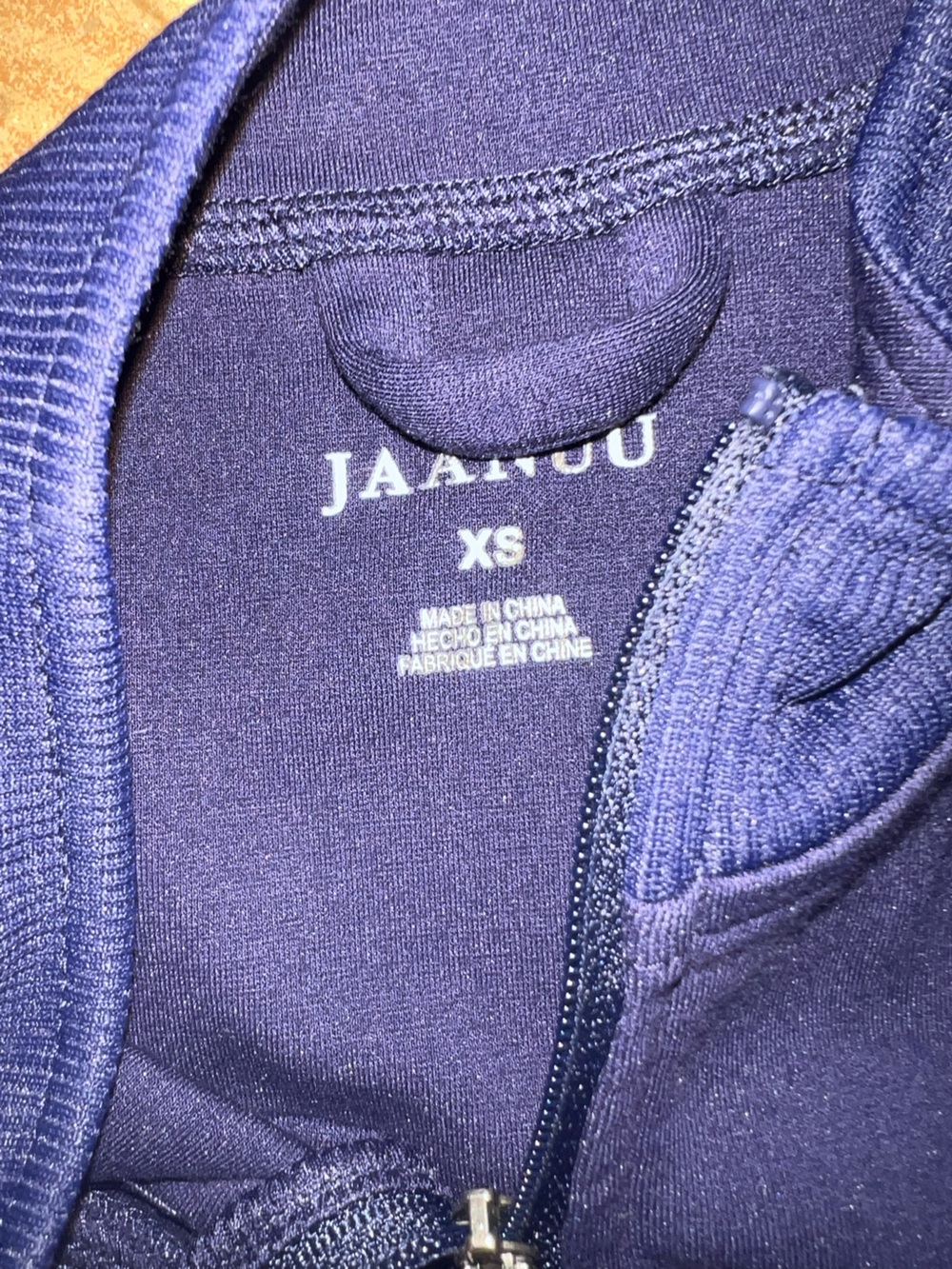 Jaanuu Scrub 3 Piece Set Navy Blue Top xxs, Jacket xs, Joggers xs - Picture 5 of 8